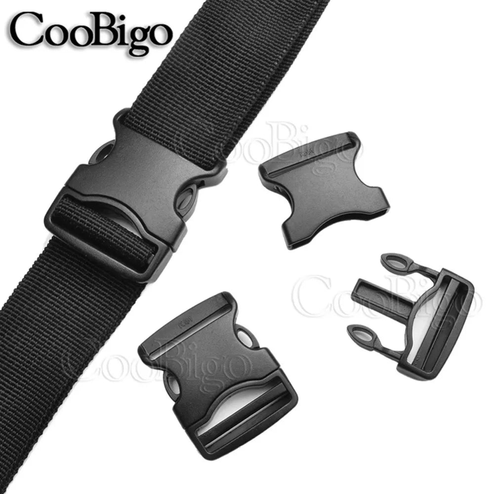 3/4"~2" Side Release Buckles Clip Plastic Hardware Fastener Belt Luggage Bag Outdoor Backpack Strap Sewing Accessories