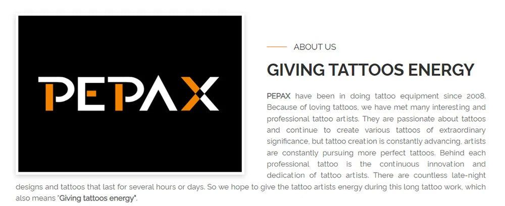 PEPAX Leve H2 Wirerless Tattoo Pen 3.5/4.2/5.0MM Stroke Pen with 2000mAh 2 Batteries Wireless Tattoo Machine Gun for Body Art