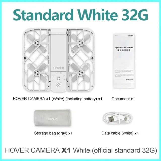 HoverAir X1 Flying Drone Camera 125g Ultra-Light Foldable Portable Unlock Advanced Shots Dronie View For Outdoor Hover Air X1