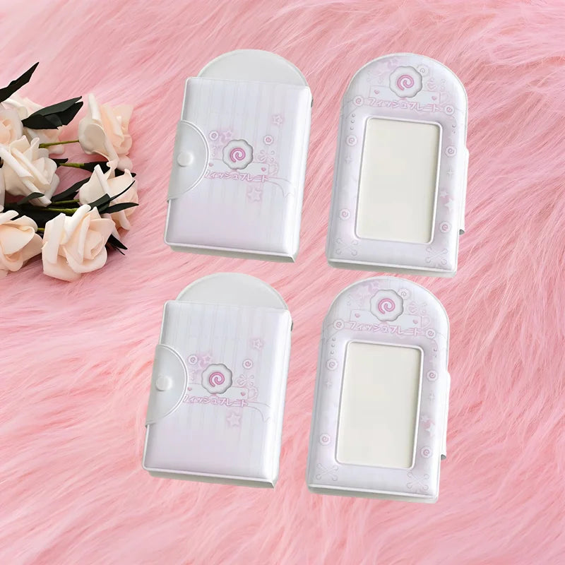 3 Inch 32 Slots Photo Album Collector Book Photocard Holder Card Holder Sweet Square Hollow INS Cartoon Album Cards Binder