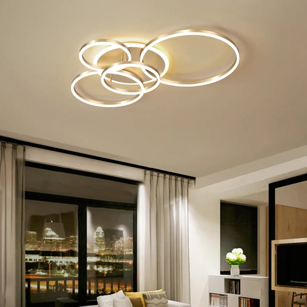 Modern LED Ceiling Chandelier Lighting For Home Living Study Room Bedroom Dimmable Ceiling lamp Indoor Lighting decoration Lamps