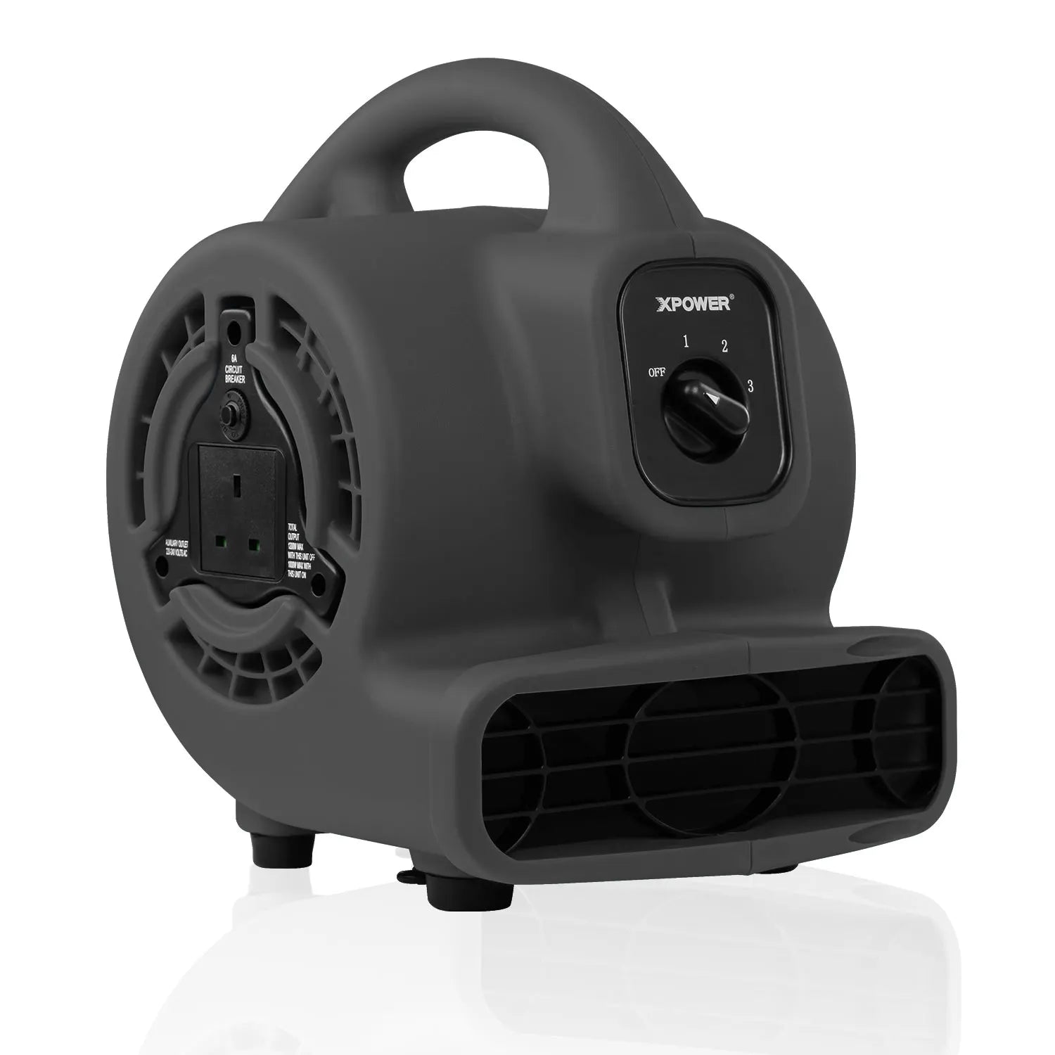 XPOWER P-80A Air Mover ground blower commercial high power Supermarket air blower dryer house floor drying carpet dryer