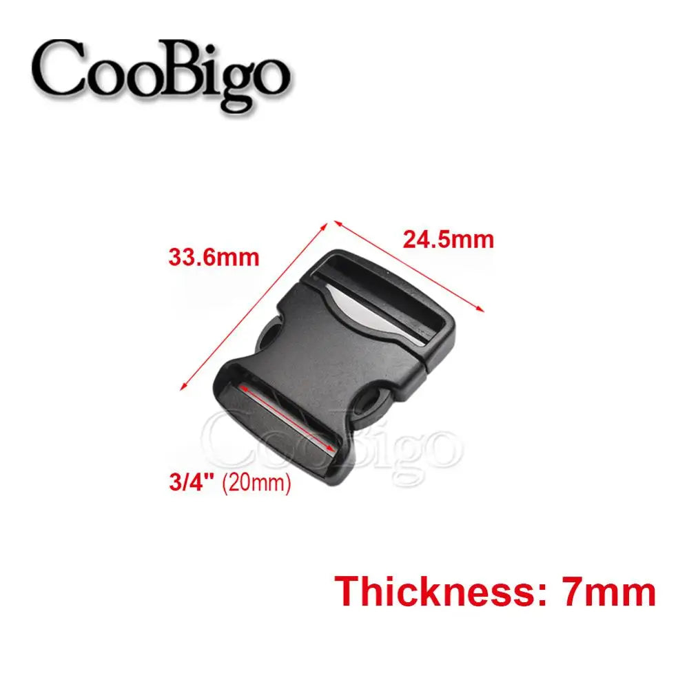 3/4"~2" Side Release Buckles Clip Plastic Hardware Fastener Belt Luggage Bag Outdoor Backpack Strap Sewing Accessories