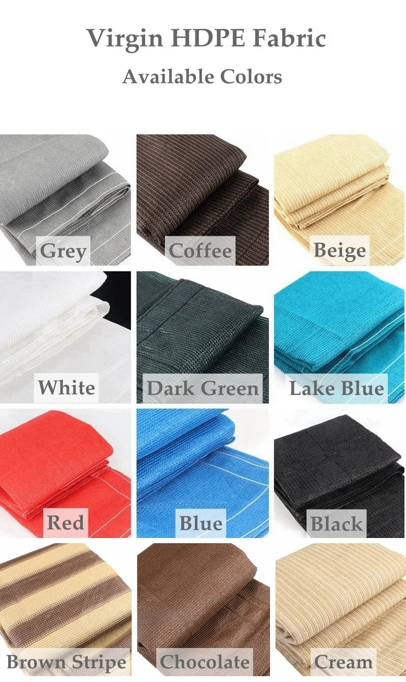 Customize Size Sun shade Net/ Tarpaulin / Balcony Screen ........and so on