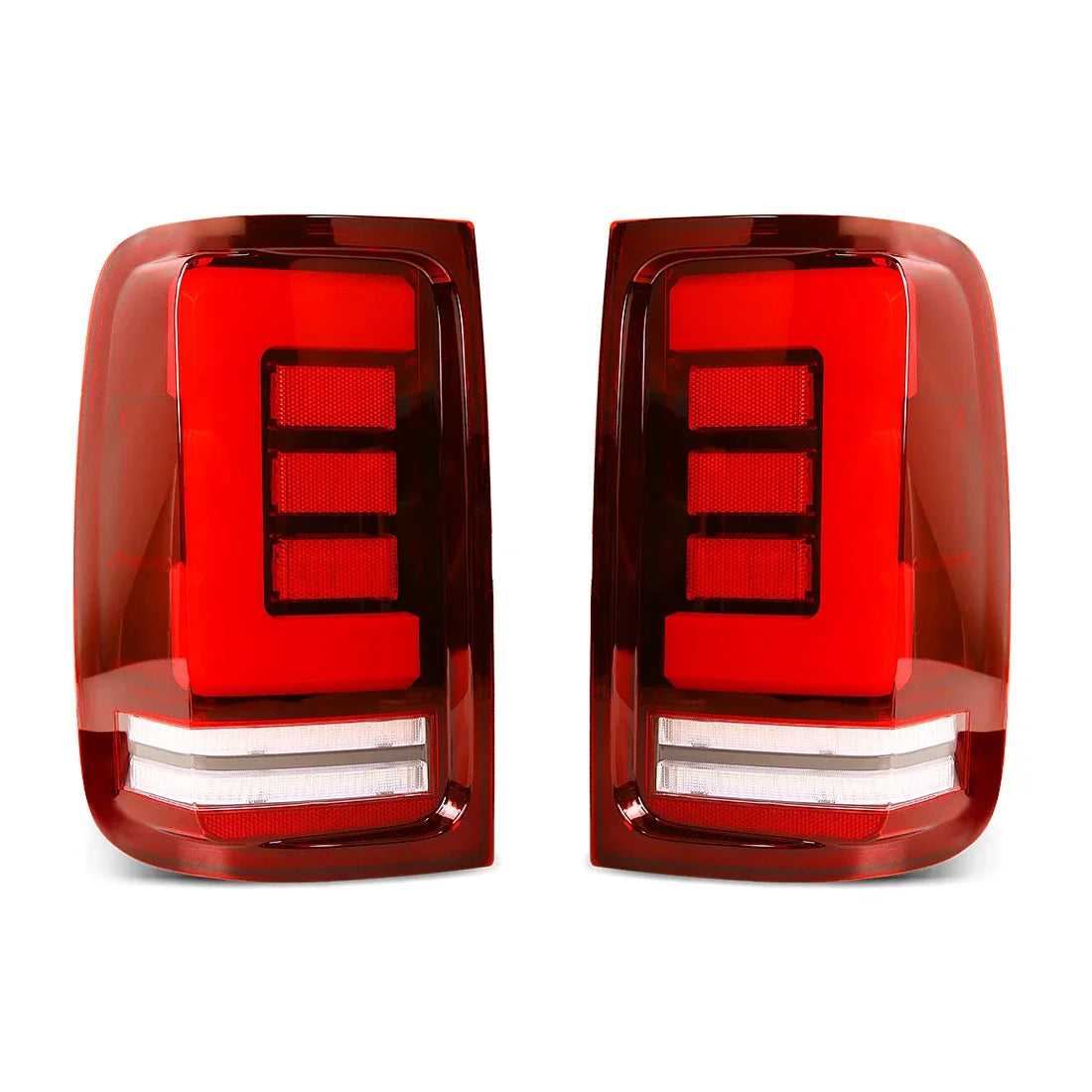 For VW Volkswagen Amarok V6 2008 - 2022 Tail Lamps Turn Signal Rear Brake Reverse Running Light Taillights Car Accessories 12V