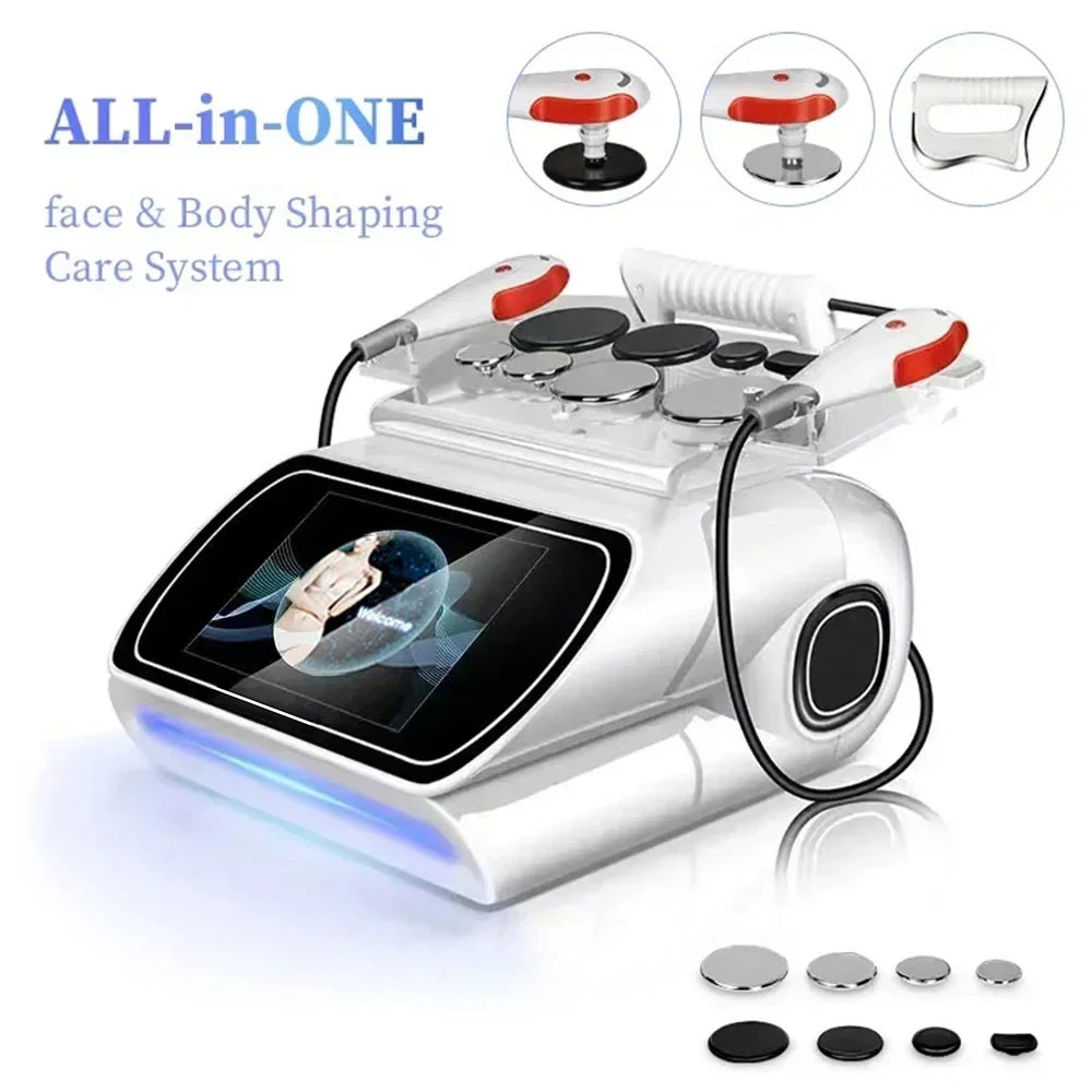 Portable 448KHZ  Tecar Therapy RET CET Diathermy Body Sliming Machine Pain Relief Skin Tightening Deep Care 2023 NEW