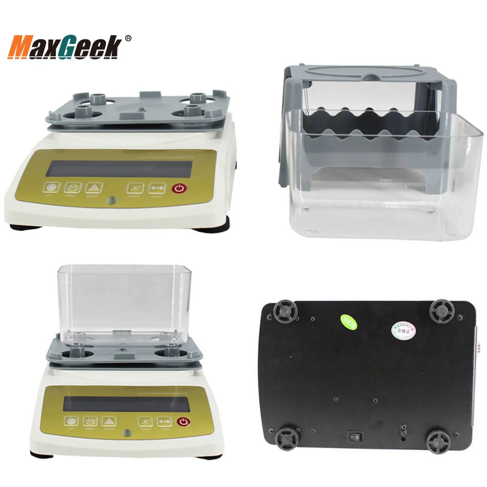 Maxgeek Gold Purity Tester Machine For Jewelry Industry Bank Pawn Industry Gold Precious Metal Research Lab 110-220V