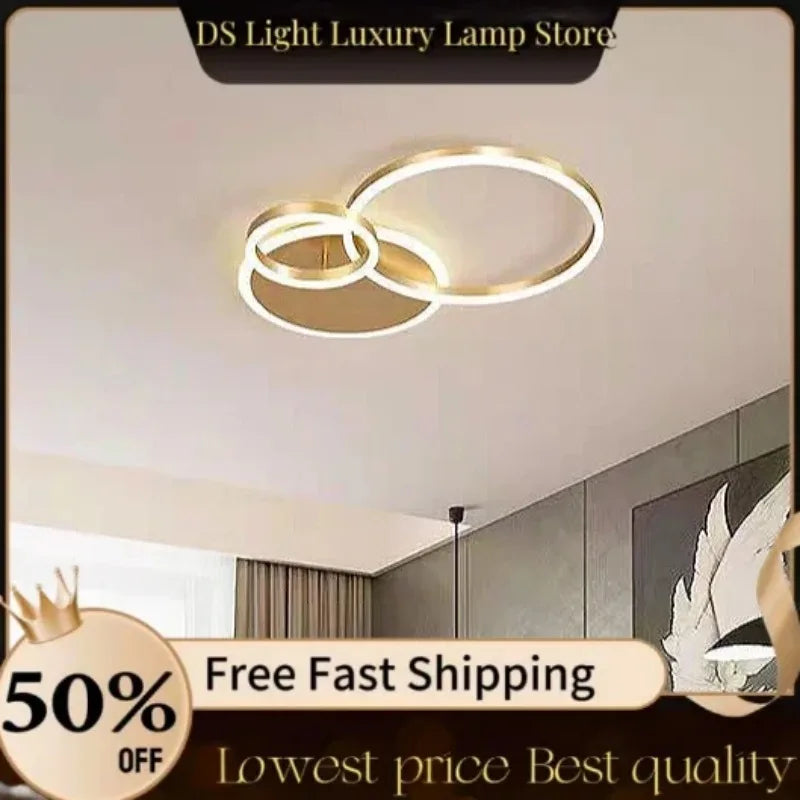 Modern LED Ceiling Chandelier Lighting For Home Living Study Room Bedroom Dimmable Ceiling lamp Indoor Lighting decoration Lamps