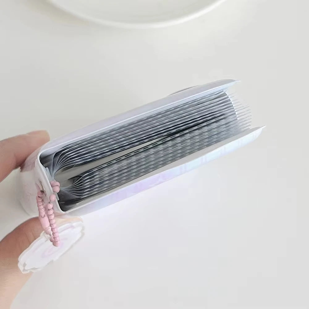 3 Inch 32 Slots Photo Album Collector Book Photocard Holder Card Holder Sweet Square Hollow INS Cartoon Album Cards Binder