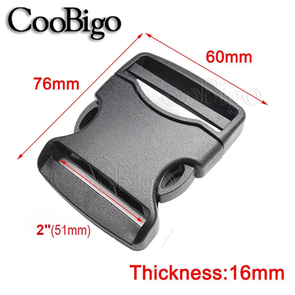 3/4"~2" Side Release Buckles Clip Plastic Hardware Fastener Belt Luggage Bag Outdoor Backpack Strap Sewing Accessories