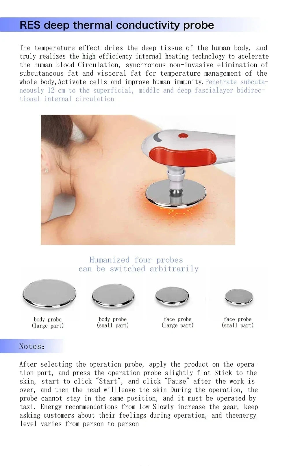 Portable 448KHZ  Tecar Therapy RET CET Diathermy Body Sliming Machine Pain Relief Skin Tightening Deep Care 2023 NEW