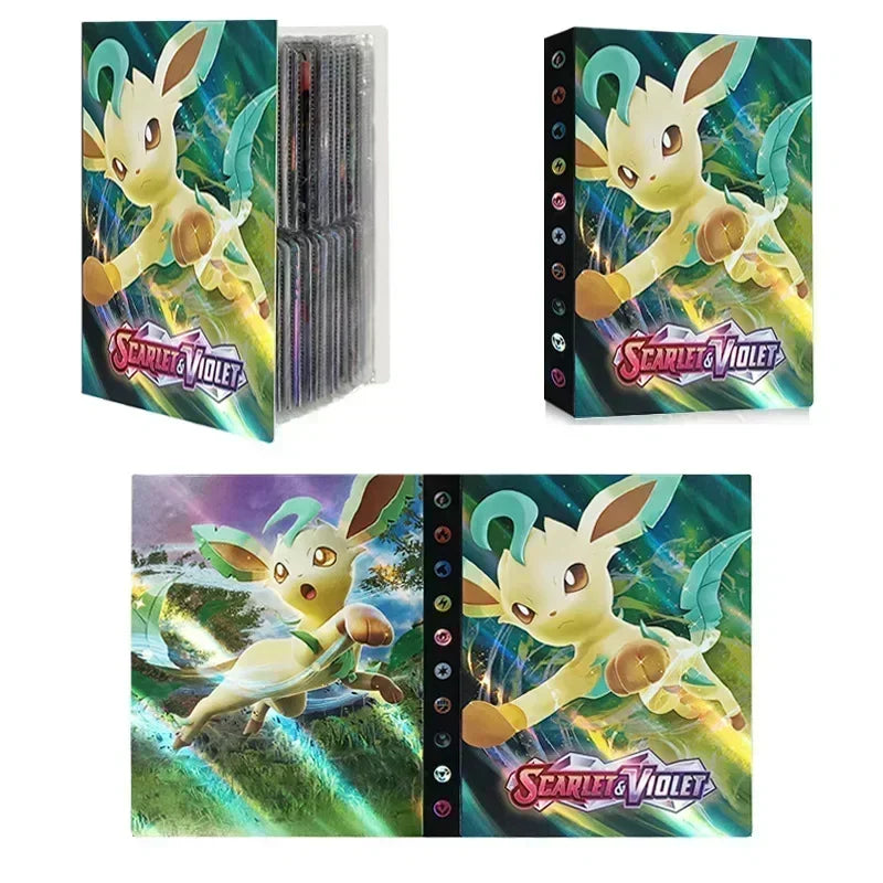 Bestseller Card Book 240 Pieces Card Book Charizard Holder Binder Anime Card Protector Notebook Monster World Album Kid Gifts