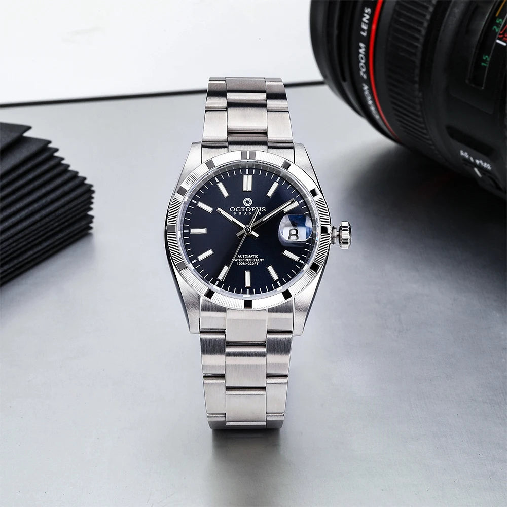 Octopus Kraken Automatic Mechanical Wristwatch 36mm Luxury PT5000 Movement Sapphire Crystal 10BAR Stainless steel Watch for men
