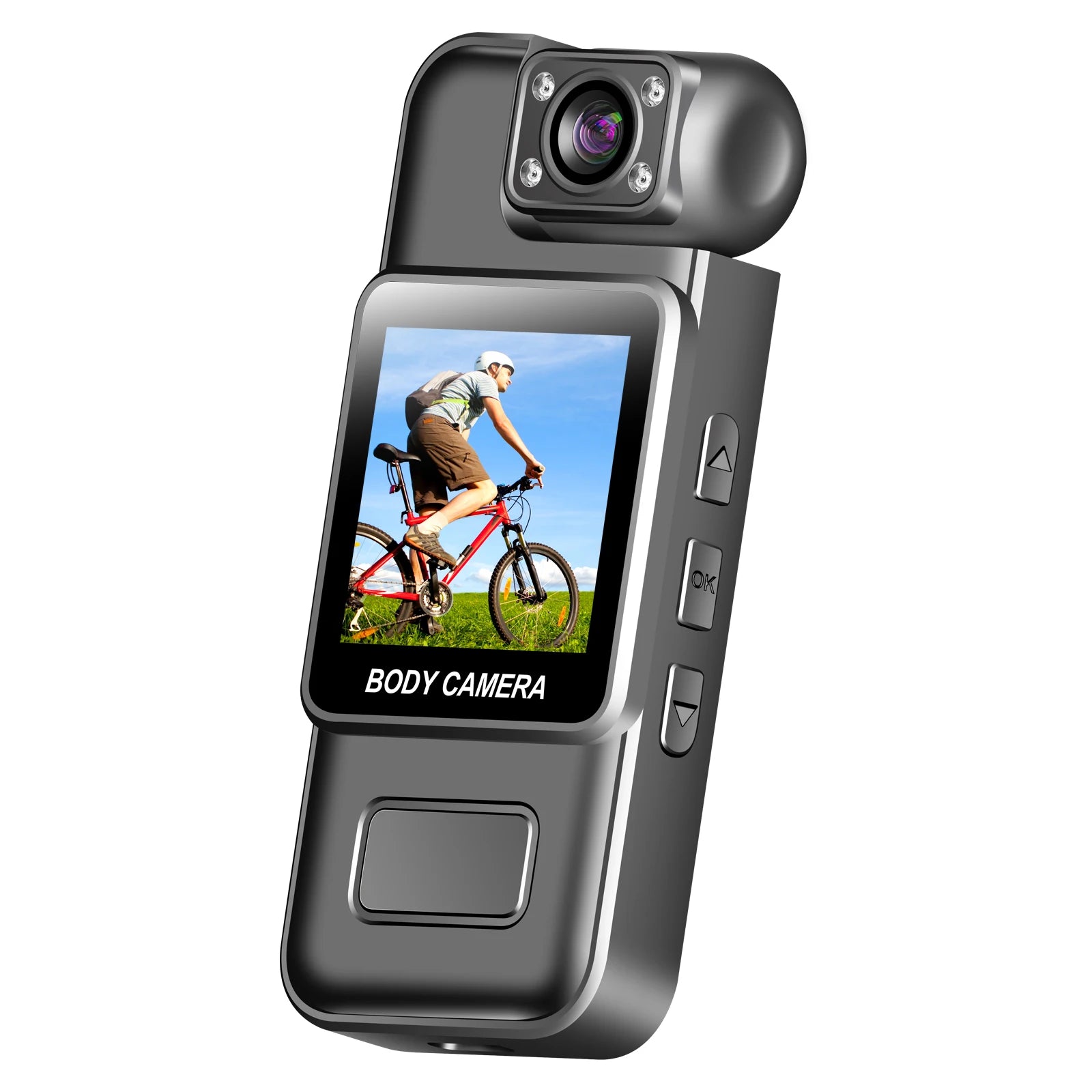 Ultra HD 8K Wifi Camera Digital Video Mini Portable Handheld Law Enforcement Recorder 180° Rotatable Lens Outdoor Sports Camera