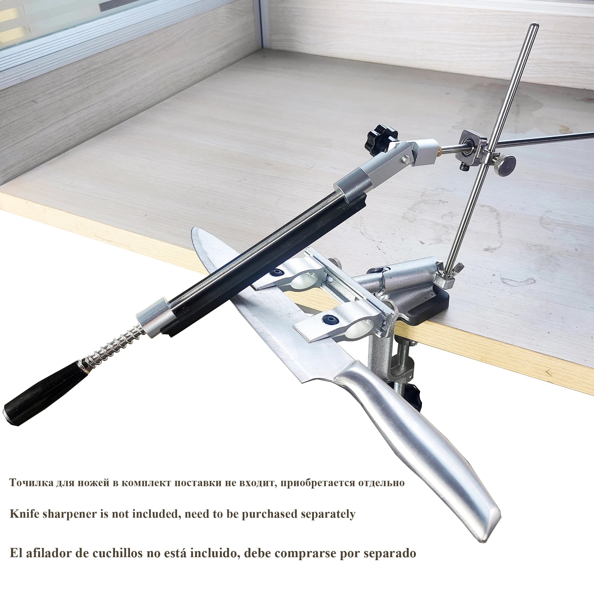 Convex Grinding Knife Sharpening Stone Holder Clamp,Multi-function flat/curved surface grinding, adapted to Apex Knife Sharpener