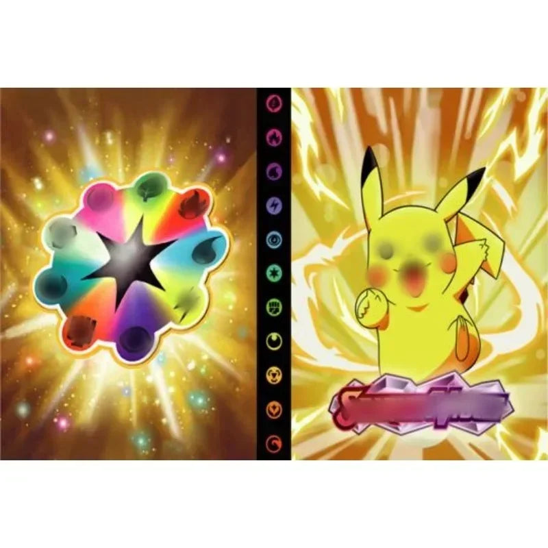 Bestseller Card Book 240 Pieces Card Book Charizard Holder Binder Anime Card Protector Notebook Monster World Album Kid Gifts