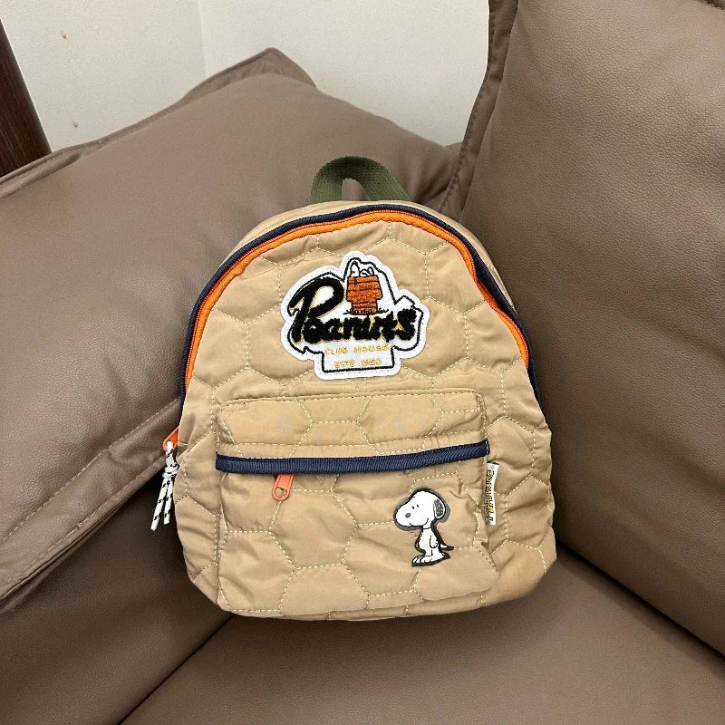 2025 Summer New Peanut Comic Snoopy Print Children's Backpack Kindergarten 3-6 Years Old Boys and Girls Backpack