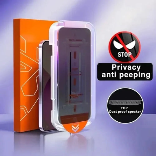 1/2Pcs Privacy Tempered Glass Screen Protector for IPhone 15 14 13 12 11 16 Pro Max Plus Anti-Spy Dust Installation Protector