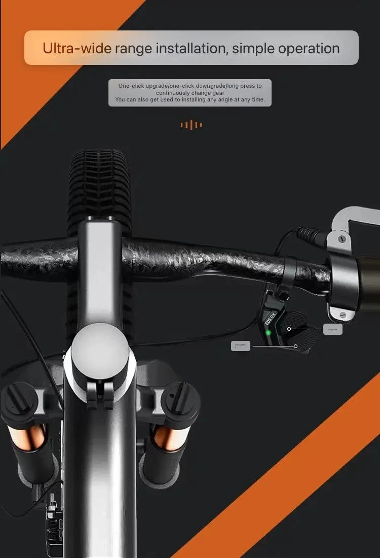 Wheeltop EDS OX 11/12 Speed Wireless Electronic MTB Shifter, Rear Derailleur Set, Lightweight, Durable, MTB Cycling Gear