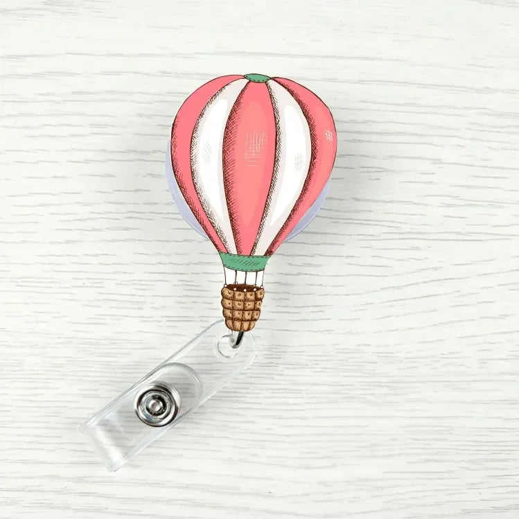 1pc Retractable Nurse Badge Reel Clip Students ID Card Badge Holder Accessories Cute Id Badge Reel School Supplies