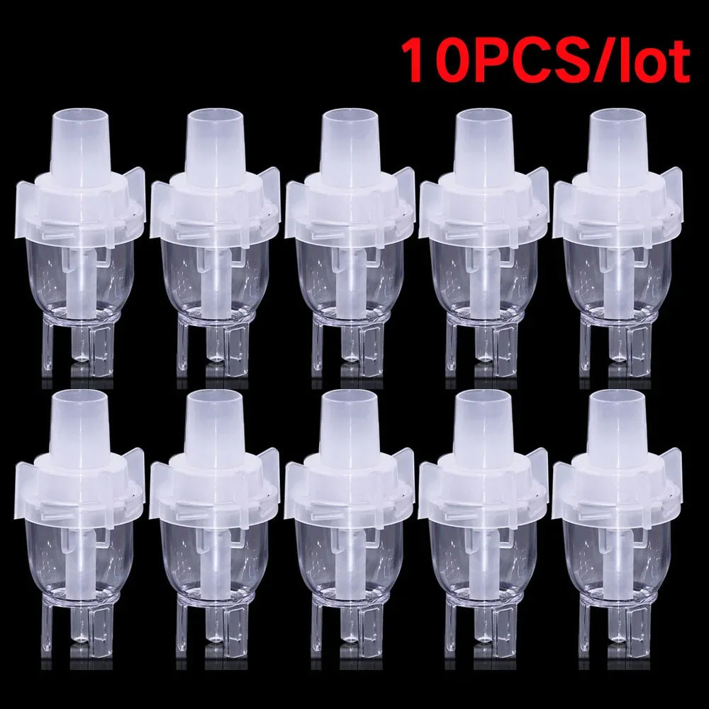 10PCS 6ML Medicine Atomized Health Care Inhale Nebulizer Nebulizader Children Adult Rechargeable Automizer Tank Cup Sprayer
