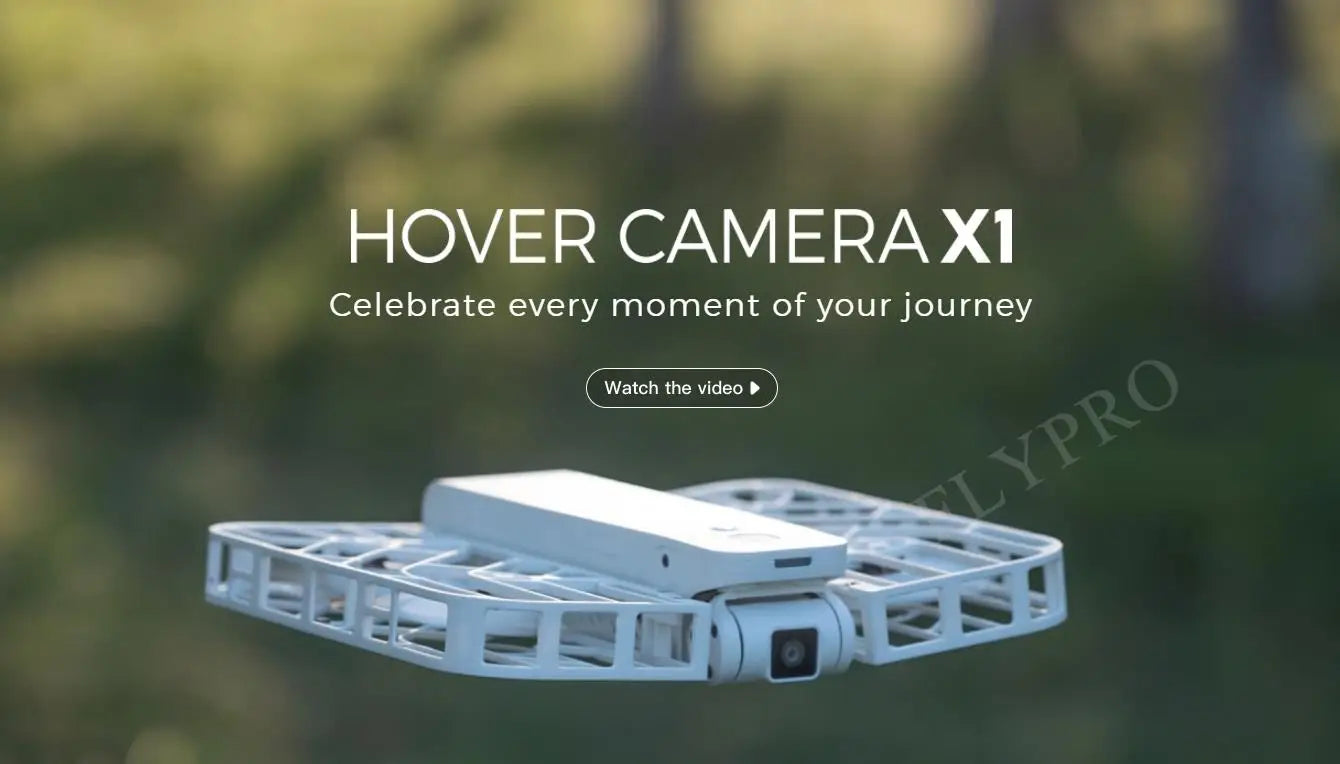 HoverAir X1 Flying Drone Camera 125g Ultra-Light Foldable Portable Unlock Advanced Shots Dronie View For Outdoor Hover Air X1