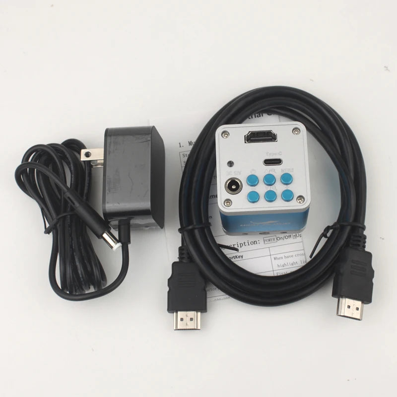 3.5X-90X Simul-Focal Stereo Trinocular Microscope 4K 2K 48MP 1080P HDMI USB Digital Video Camera For PCB Phone Soldering Repair