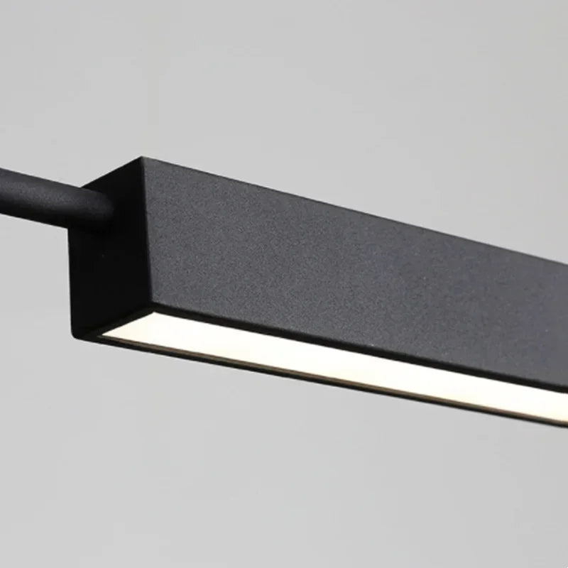 Nordic Designer Led Chandelier Spot Light Black for Table Dining Kitchen Bar Pendant Lamp Home Decor Lighting Suspension Fixture