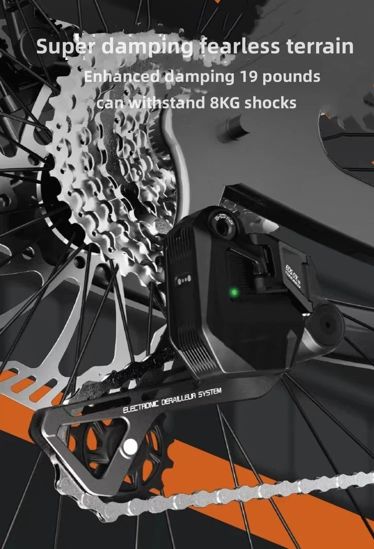 Wheeltop EDS OX 11/12 Speed Wireless Electronic MTB Shifter, Rear Derailleur Set, Lightweight, Durable, MTB Cycling Gear