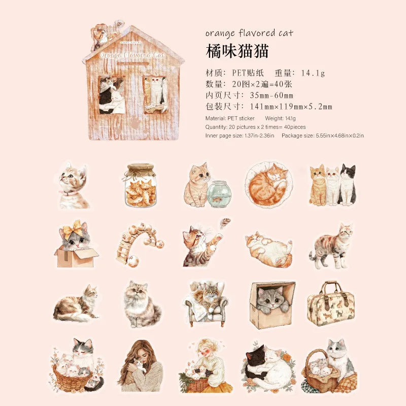 40pcs/1lot kawaii Stationery Sticker Xiaochong Amusement Park Diary Planner junk journal Decorative Scrapbooking  Craft Sticker