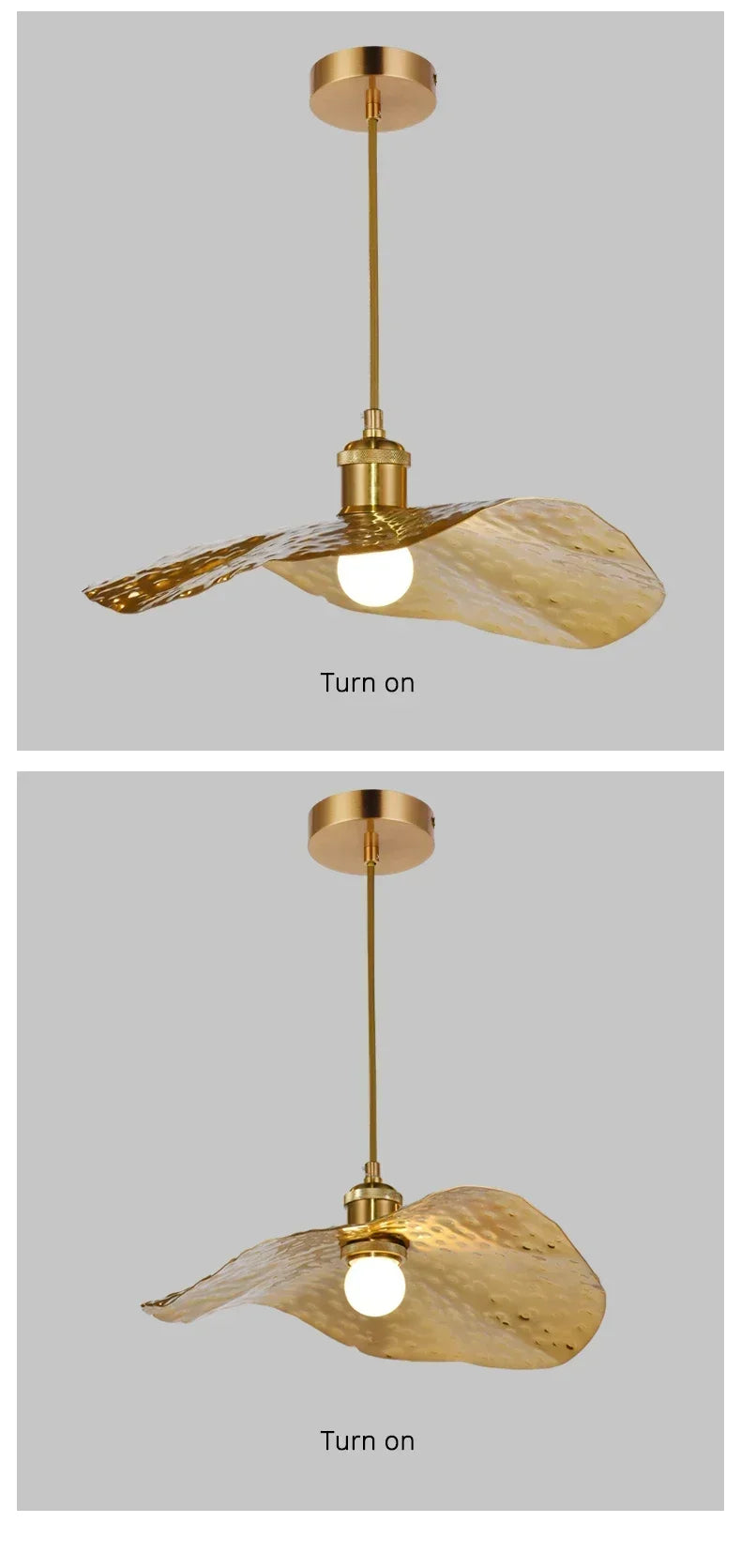 New Chinese Lotus Leaf Chandelier Zen Tea Table Hot Pot Kitchen Retro Creative Light Luxury Staircase Bar Decorative Lighting
