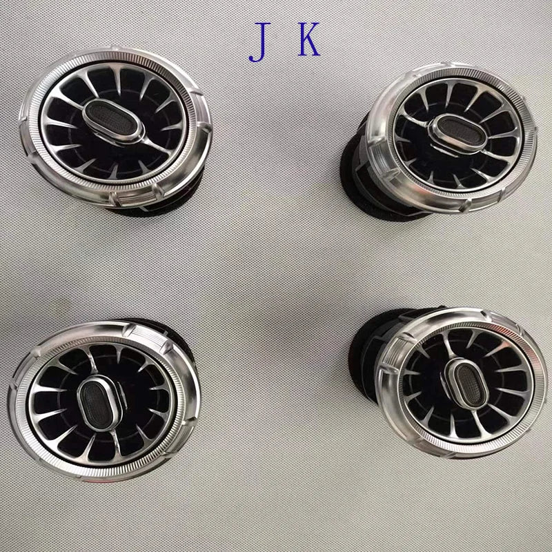 LED 64 colors Turbine Outlet LED Ambient Light For Jeep Wrangler JL 2018 - 2022  JK 2011-2017 Front Air Vent Inlet  Ambient Lamp