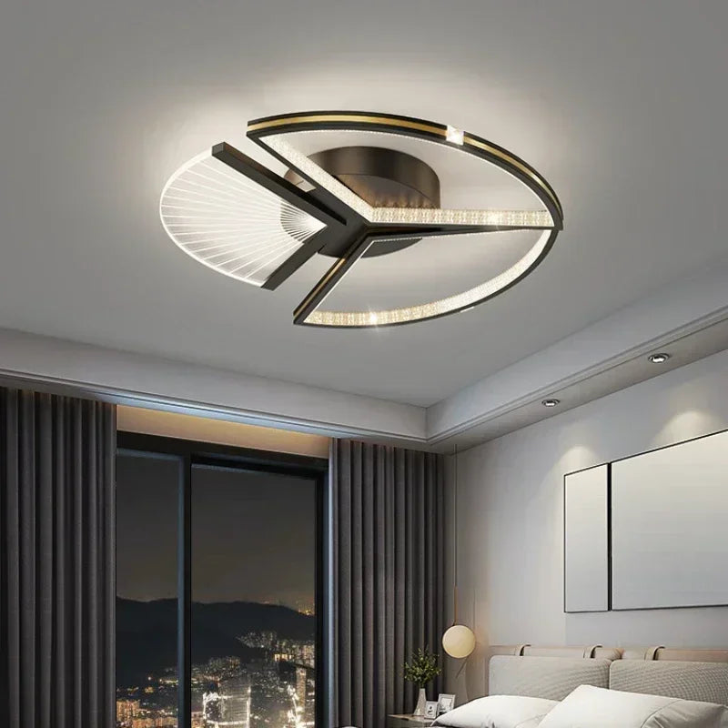 Nordic luxury LED ceiling light bedroom restaurant creative study pendant light home decoration lighting for living room