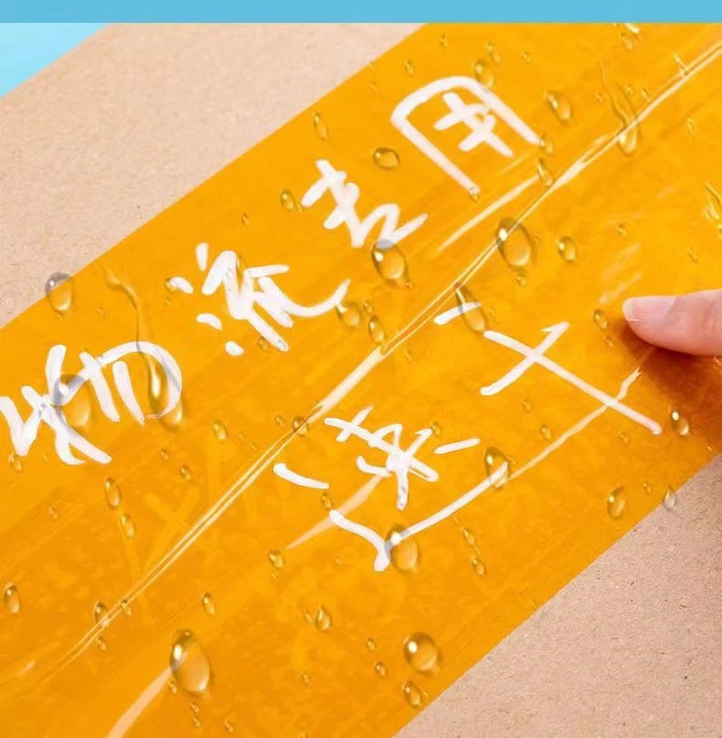 3/5/7Pcs/Set For Metal White Marker Pen Oily Waterproof Plastic Gel Pen Writing Drawing Graffiti Pen Stationery Notebook