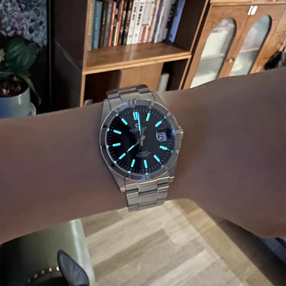 Octopus Kraken Automatic Mechanical Wristwatch 36mm Luxury PT5000 Movement Sapphire Crystal 10BAR Stainless steel Watch for men