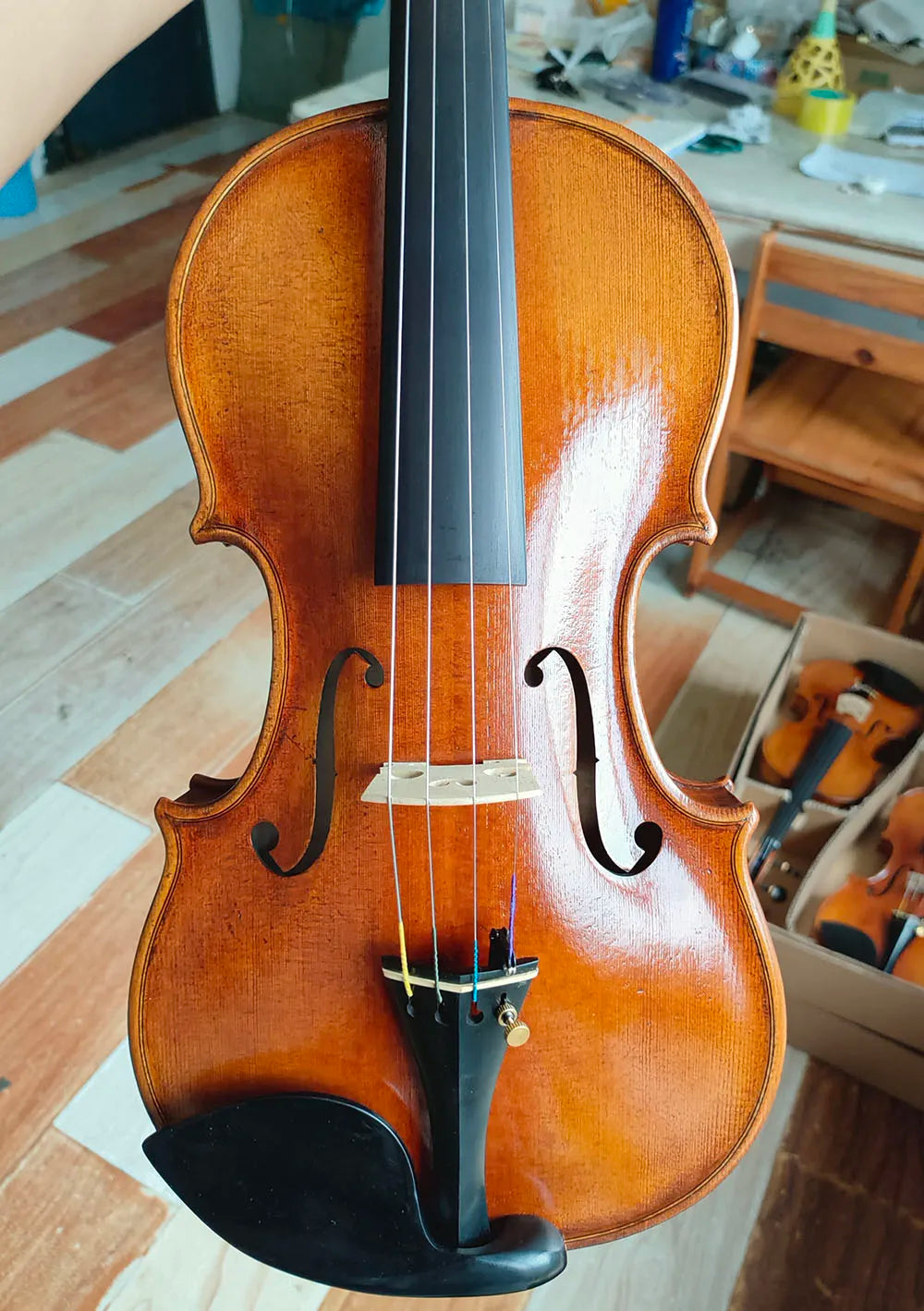 JB Collin-Mezin French Professional Violin 4/4 Size Hand Made Oil Antiqued Varnish Austrian Spruce Stradivarius