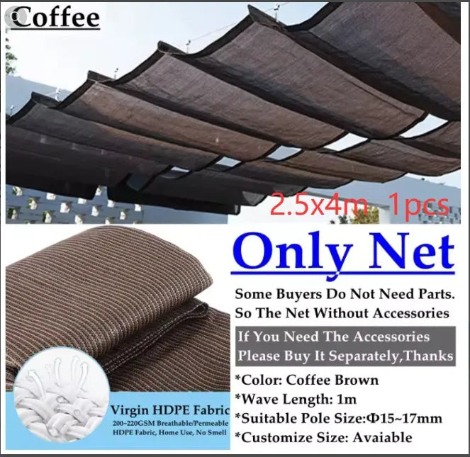 Customize Size Sun shade Net/ Tarpaulin / Balcony Screen ........and so on