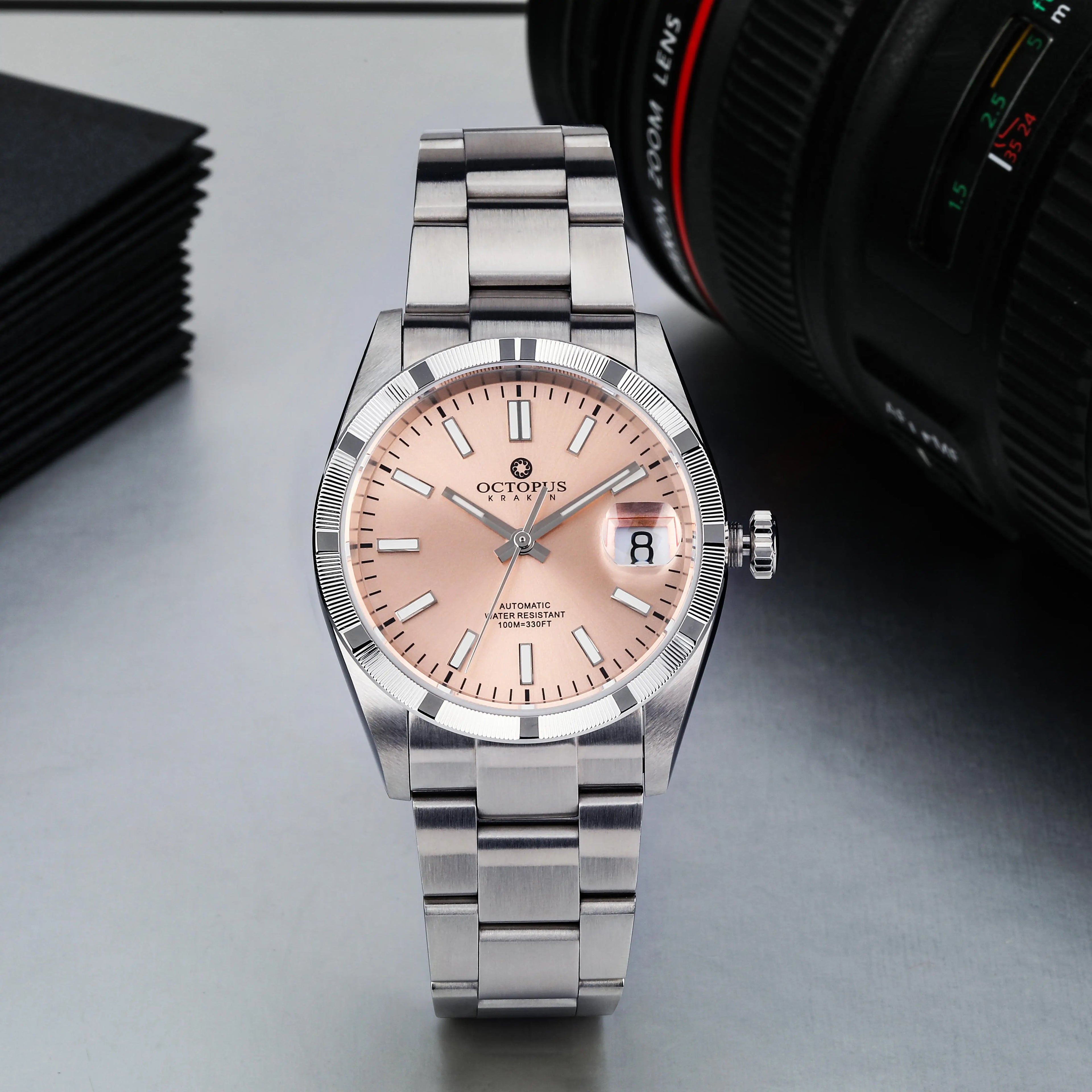 Octopus Kraken Automatic Mechanical Wristwatch 36mm Luxury PT5000 Movement Sapphire Crystal 10BAR Stainless steel Watch for men