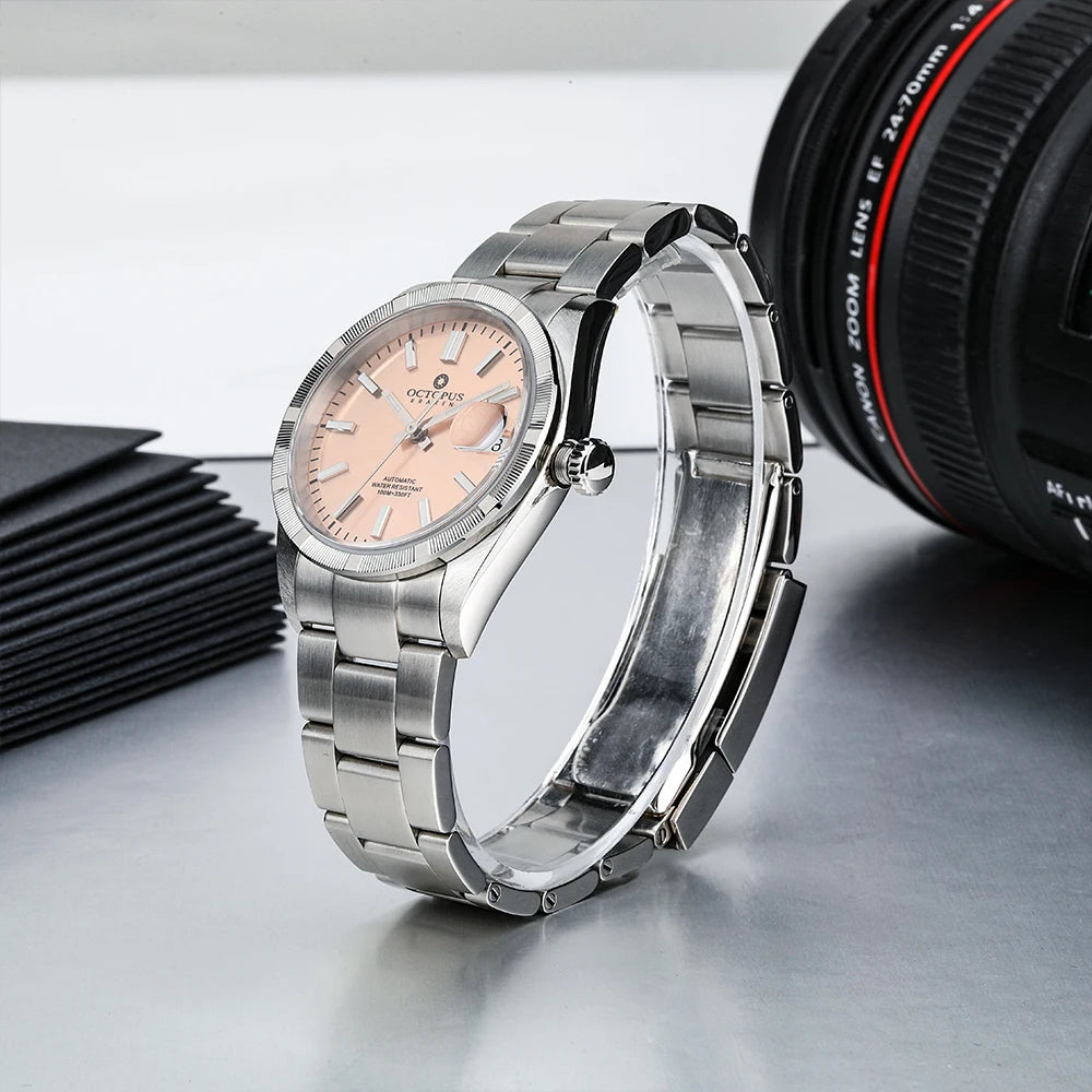 Octopus Kraken Automatic Mechanical Wristwatch 36mm Luxury PT5000 Movement Sapphire Crystal 10BAR Stainless steel Watch for men