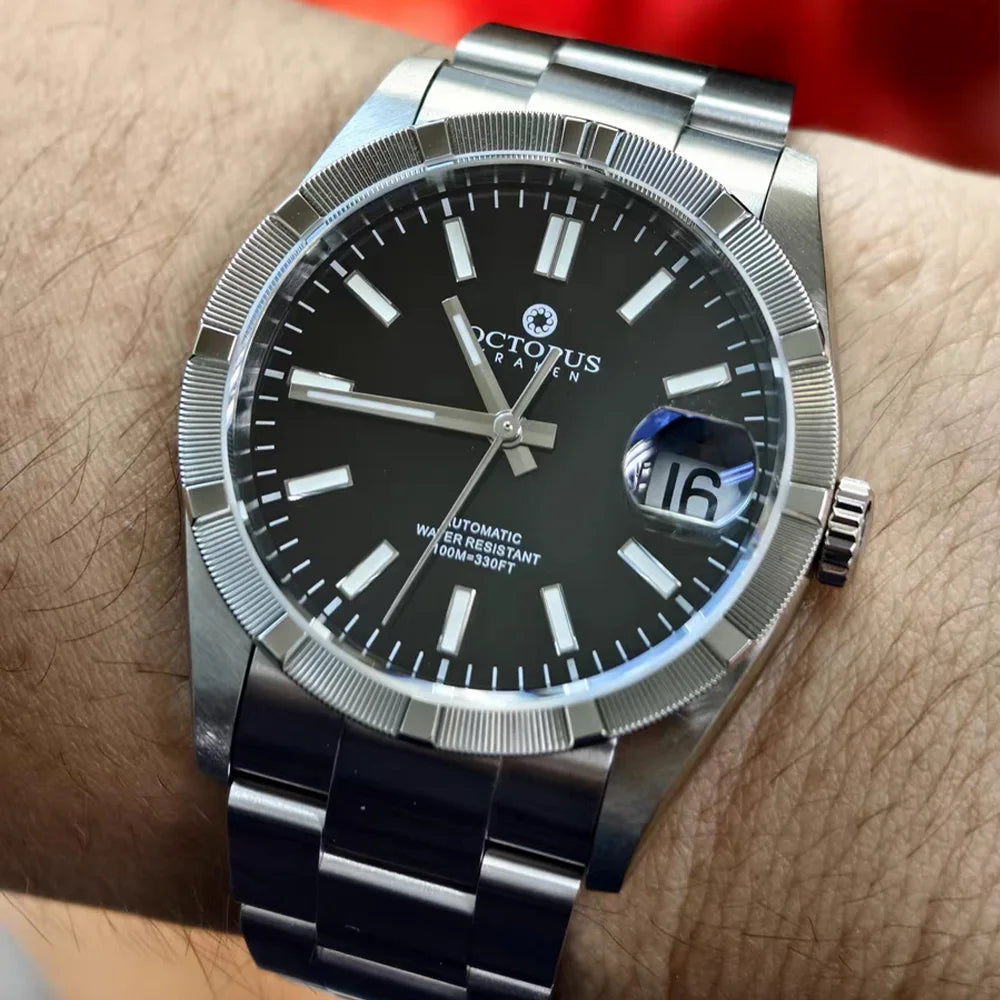 Octopus Kraken Automatic Mechanical Wristwatch 36mm Luxury PT5000 Movement Sapphire Crystal 10BAR Stainless steel Watch for men
