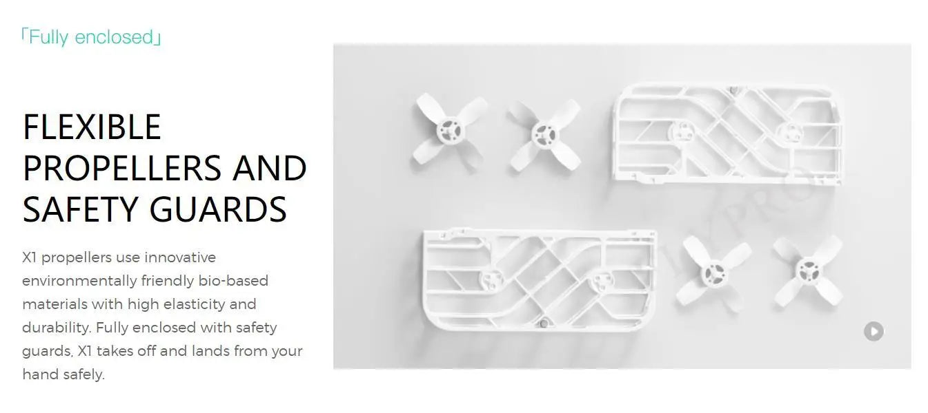 HoverAir X1 Flying Drone Camera 125g Ultra-Light Foldable Portable Unlock Advanced Shots Dronie View For Outdoor Hover Air X1
