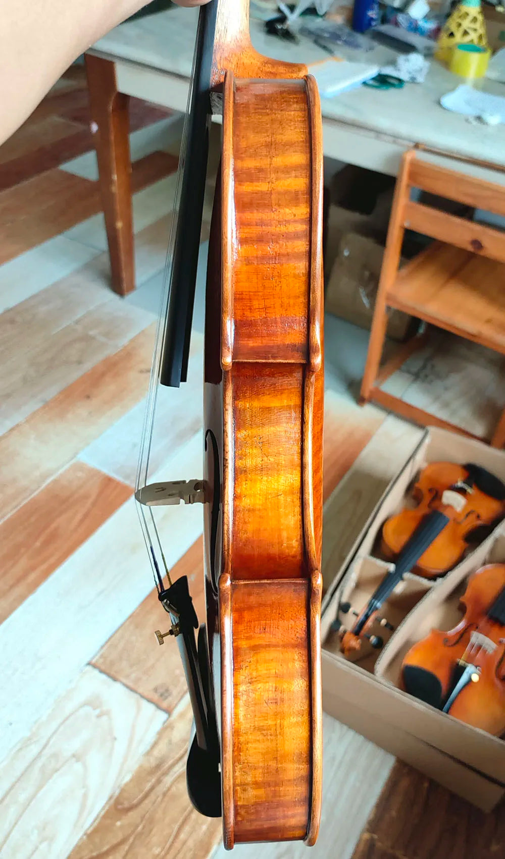 JB Collin-Mezin French Professional Violin 4/4 Size Hand Made Oil Antiqued Varnish Austrian Spruce Stradivarius
