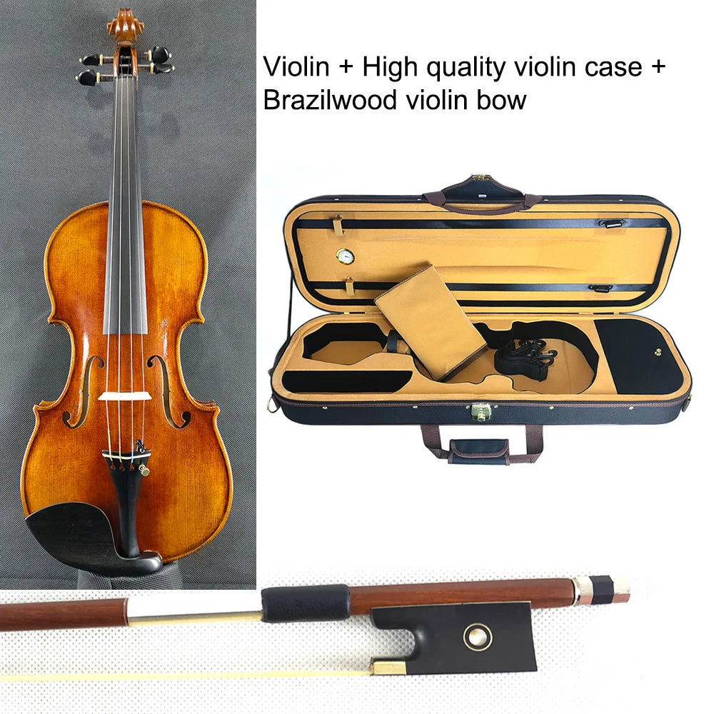 JB Collin-Mezin French Professional Violin 4/4 Size Hand Made Oil Antiqued Varnish Austrian Spruce Stradivarius