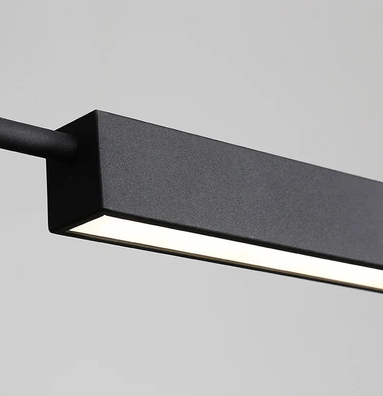 Nordic Designer Led Chandelier Spot Light Black for Table Dining Kitchen Bar Pendant Lamp Home Decor Lighting Suspension Fixture