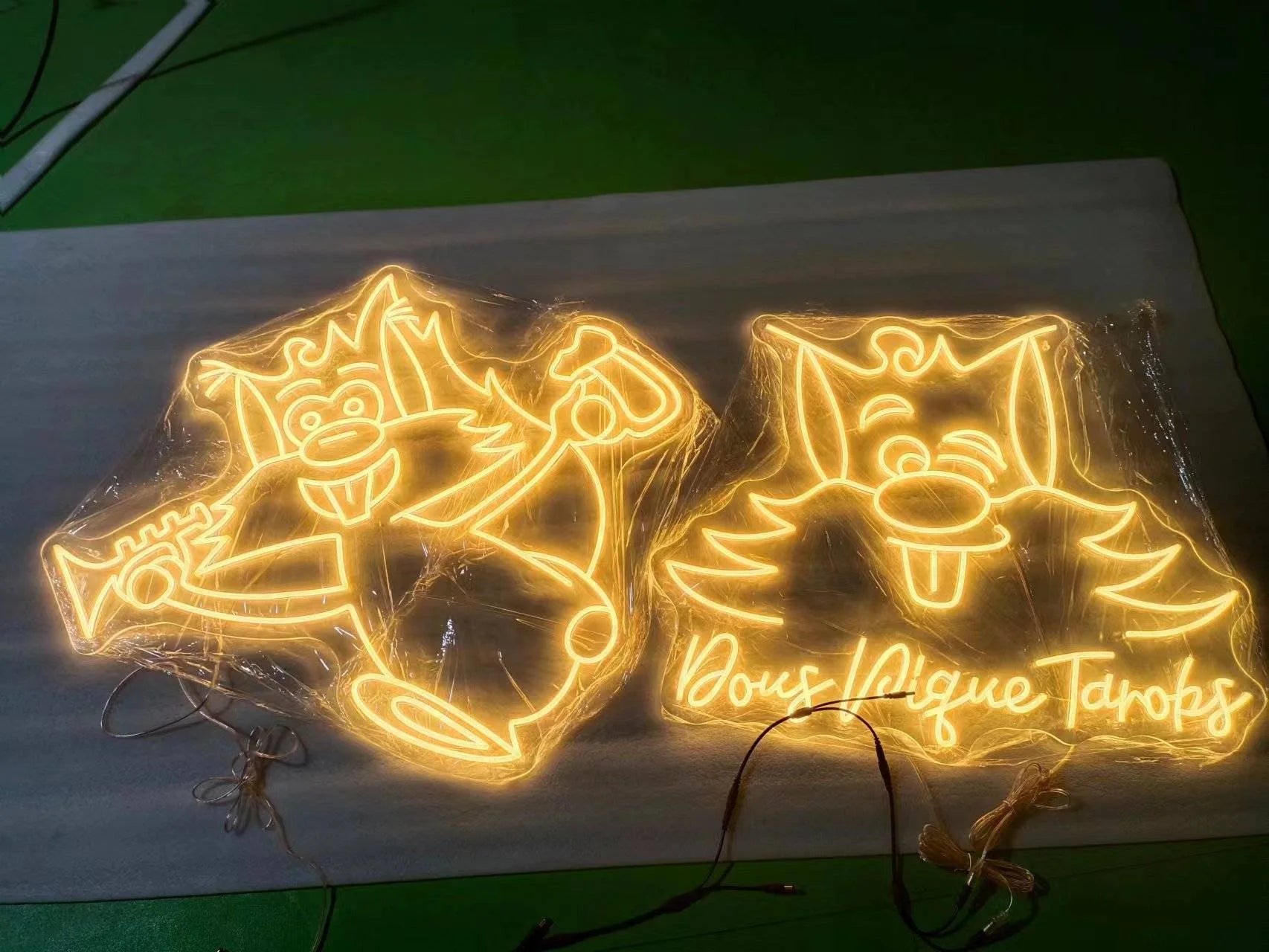 Custom Neon Sign Led Lights Personalized Custom Logo Wall Decor Neon Signs For Festival Wedding Happy Birthday Party Bar Neon