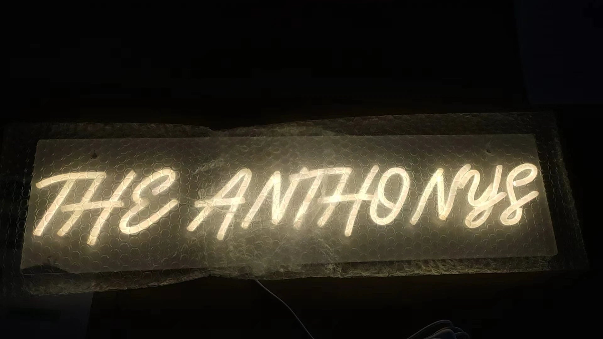 Custom Neon Sign Led Lights Personalized Custom Logo Wall Decor Neon Signs For Festival Wedding Happy Birthday Party Bar Neon