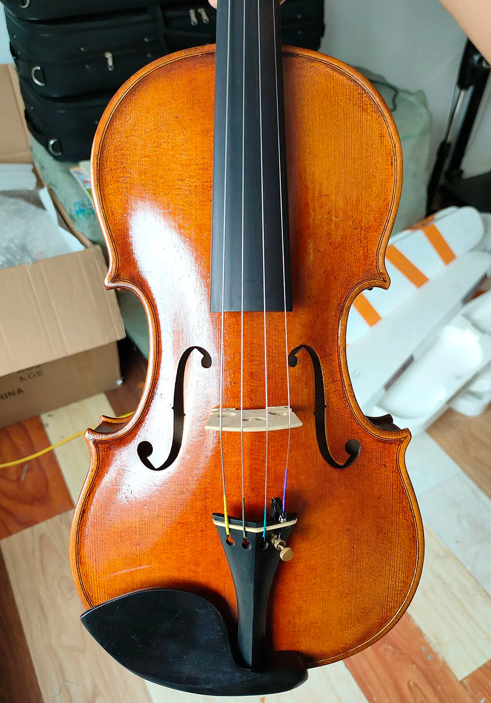 JB Collin-Mezin French Professional Violin 4/4 Size Hand Made Oil Antiqued Varnish Austrian Spruce Stradivarius