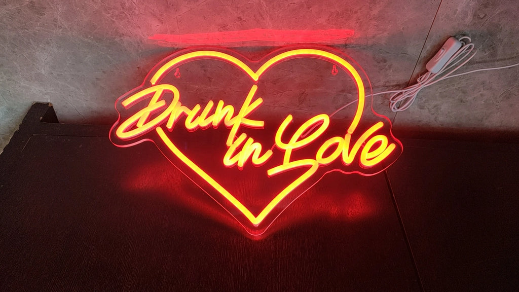 Custom Neon Sign Led Lights Personalized Custom Logo Wall Decor Neon Signs For Festival Wedding Happy Birthday Party Bar Neon