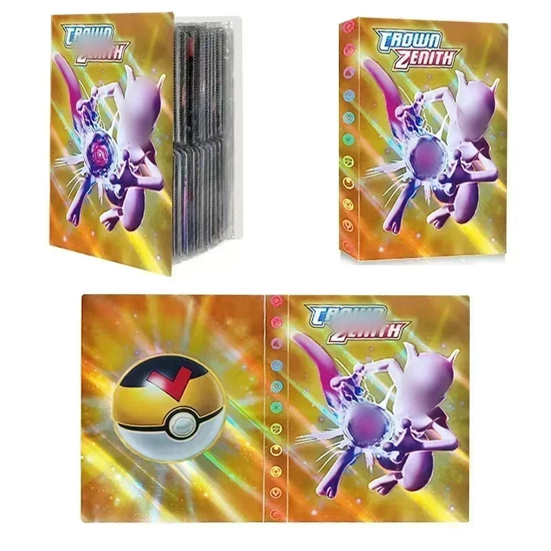 Bestseller Card Book 240 Pieces Card Book Charizard Holder Binder Anime Card Protector Notebook Monster World Album Kid Gifts