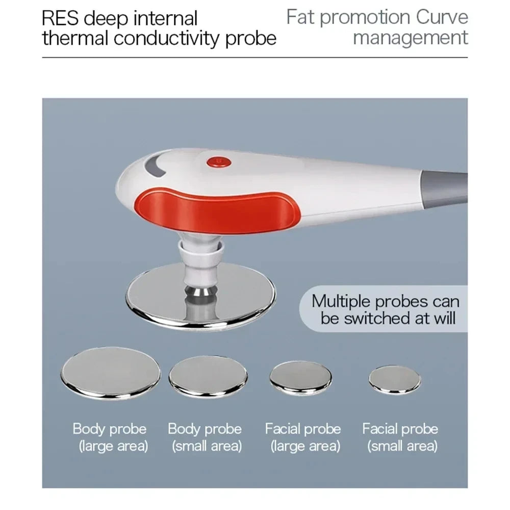Portable 448KHZ  Tecar Therapy RET CET Diathermy Body Sliming Machine Pain Relief Skin Tightening Deep Care 2023 NEW